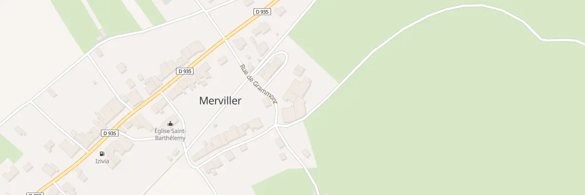 Plan du 5 Rue de Grammont à Merviller
