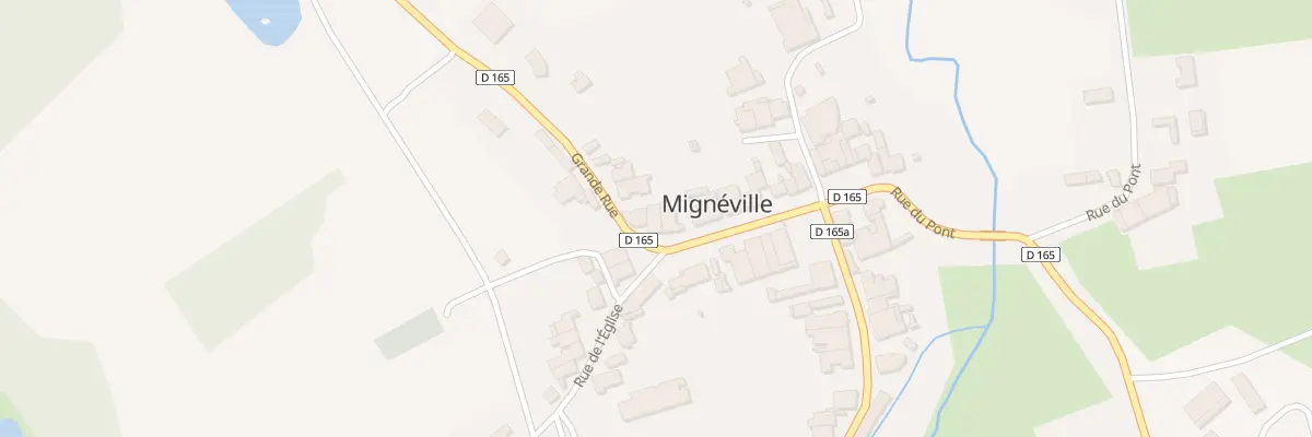Plan du 16 Grande Rue à Mignéville
