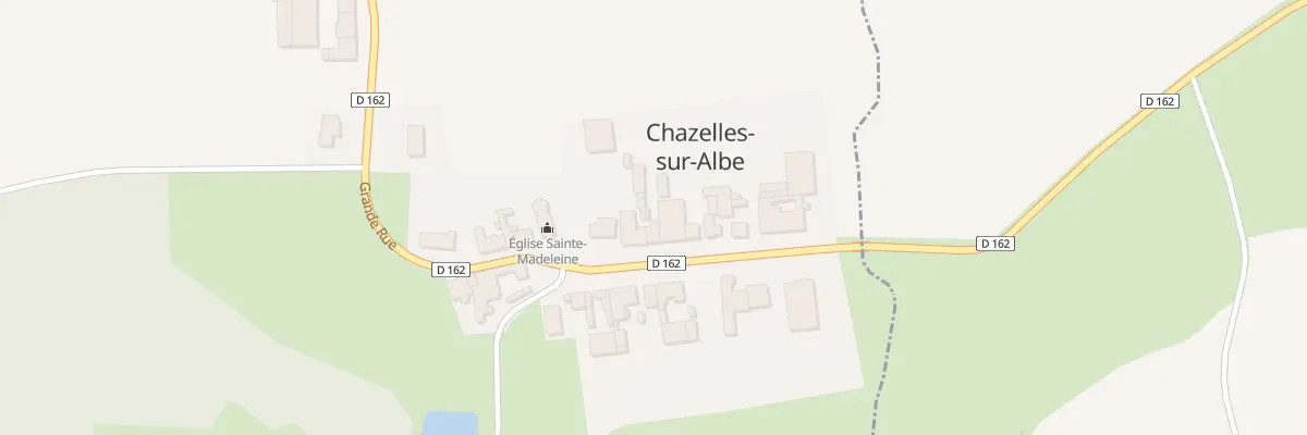 Plan du 10 Grande Rue à Chazelles-sur-Albe