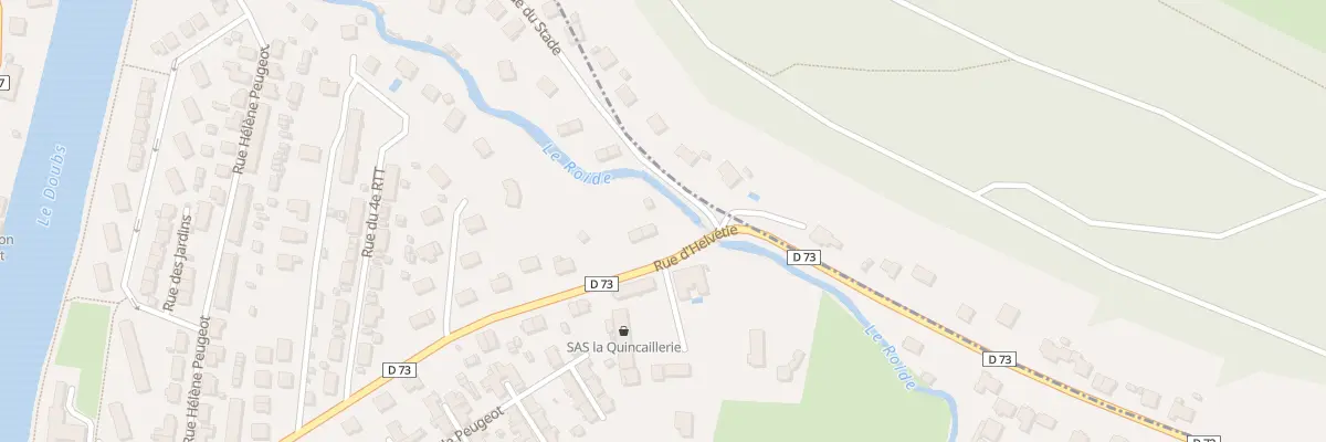 Plan du 38 Rue d’Helvetie à Pont-de-Roide-Vermondans