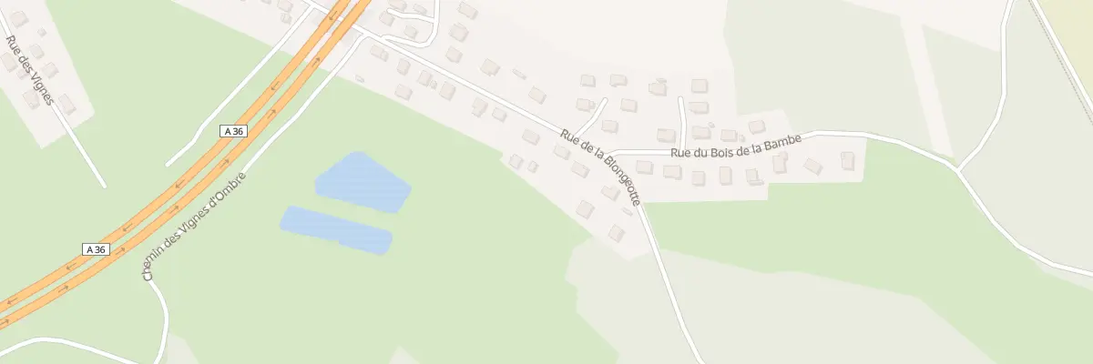 Plan du 35 Rue de la Blongeotte à Voujeaucourt