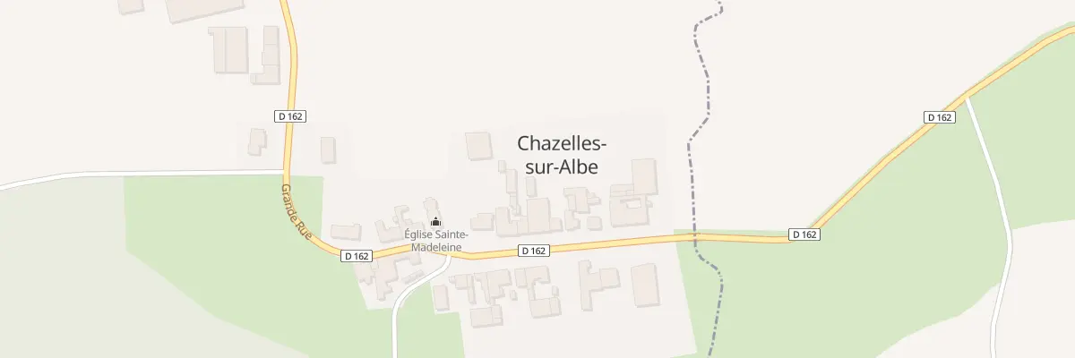 Plan du 8B Grande Rue à Chazelles-sur-Albe