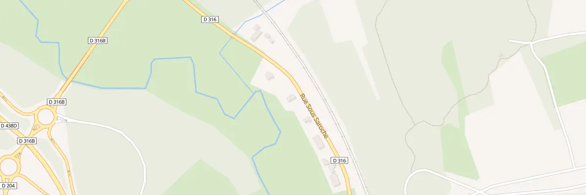 Plan du 19 Rue sous Saroche à Héricourt