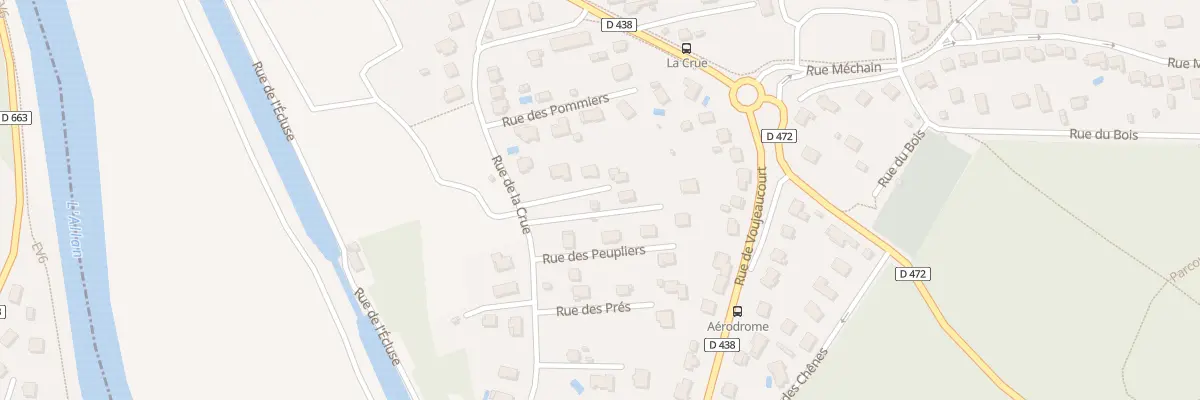Plan du 13B Rue de la Crue à Courcelles-lès-Montbéliard