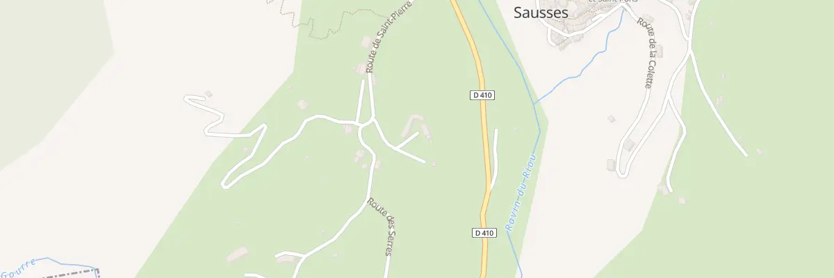 Plan du 7888 Saint Pierre à Sausses