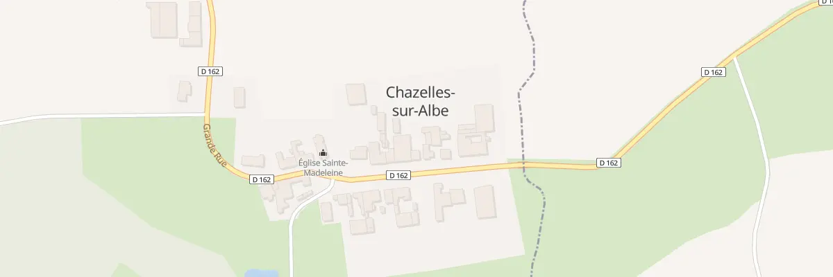 Plan du 8 Grande Rue à Chazelles-sur-Albe