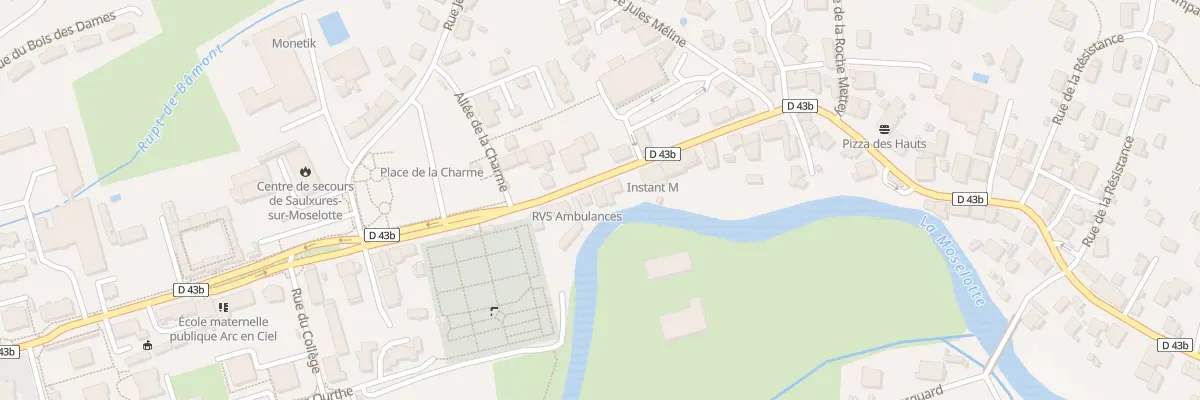 Plan du 254 Av Victor Hugo à Saulxures-sur-Moselotte