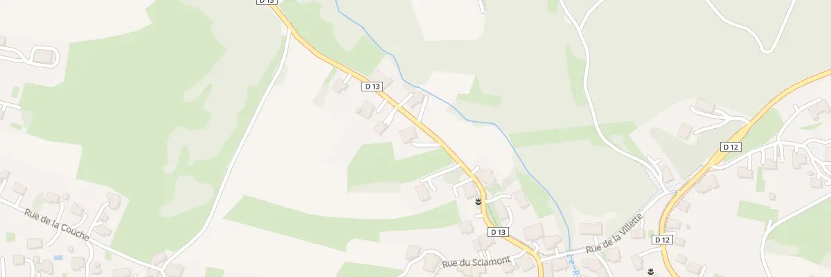 Plan du 11 Rue du Chateau à Auxelles-Bas