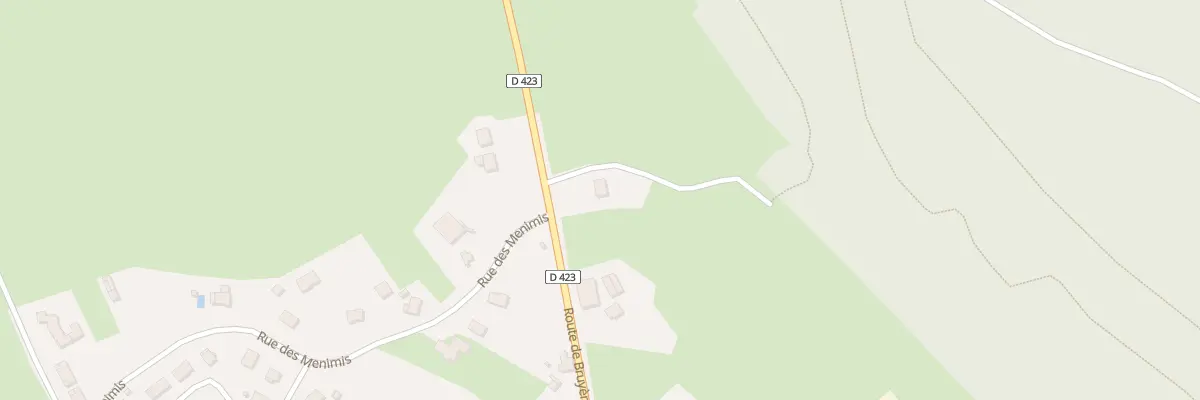 Plan du 36 Rte de Bruyeres Granges à Granges-Aumontzey