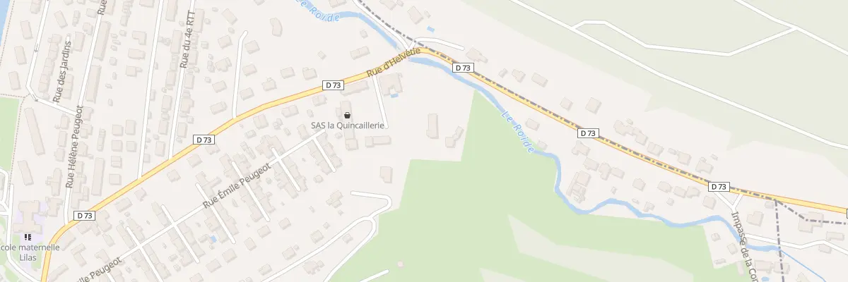 Plan du 35 Rue d’Helvetie à Pont-de-Roide-Vermondans