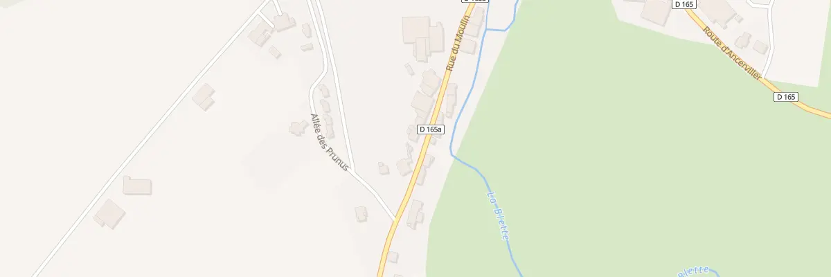 Plan du 34 Rue du Moulin à Mignéville