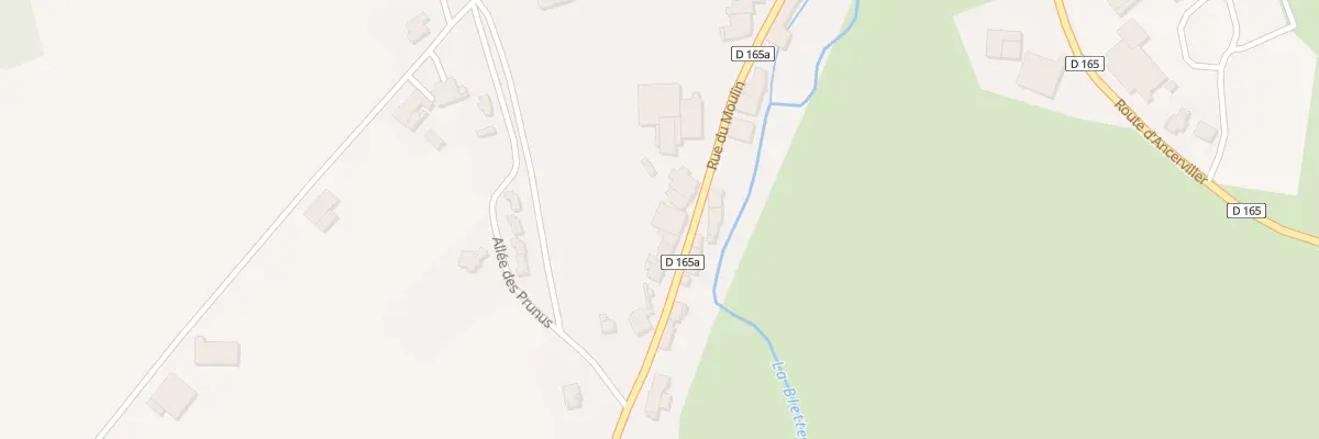 Plan du 28 Rue du Moulin à Mignéville