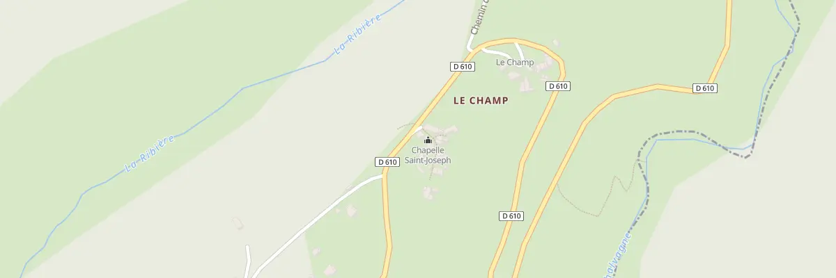 Plan du 208A Le Hameau à Val-de-Chalvagne