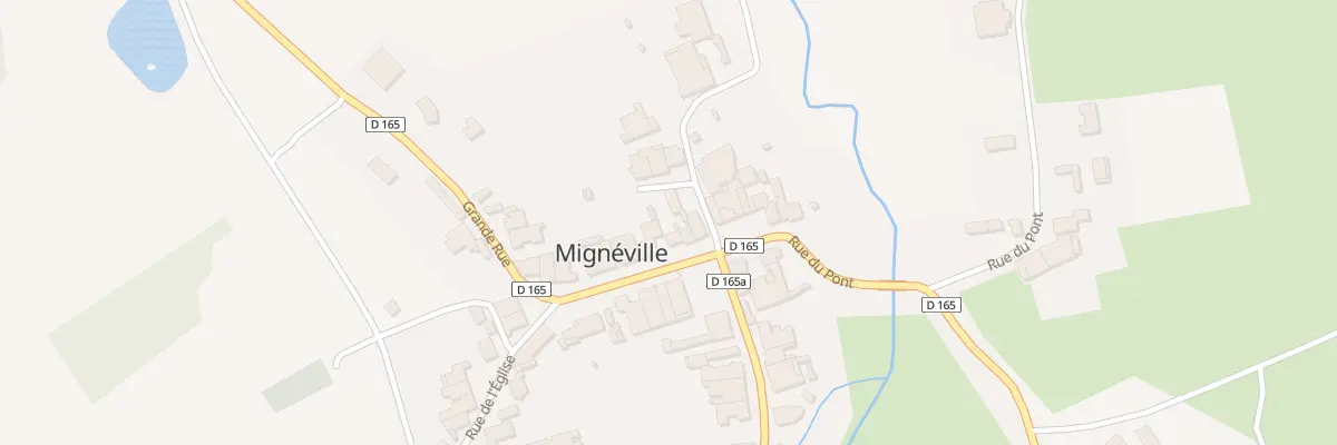 Plan du 6 Grande Rue à Mignéville