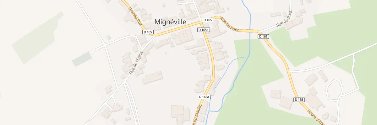 Plan du 10 Rue du Moulin à Mignéville