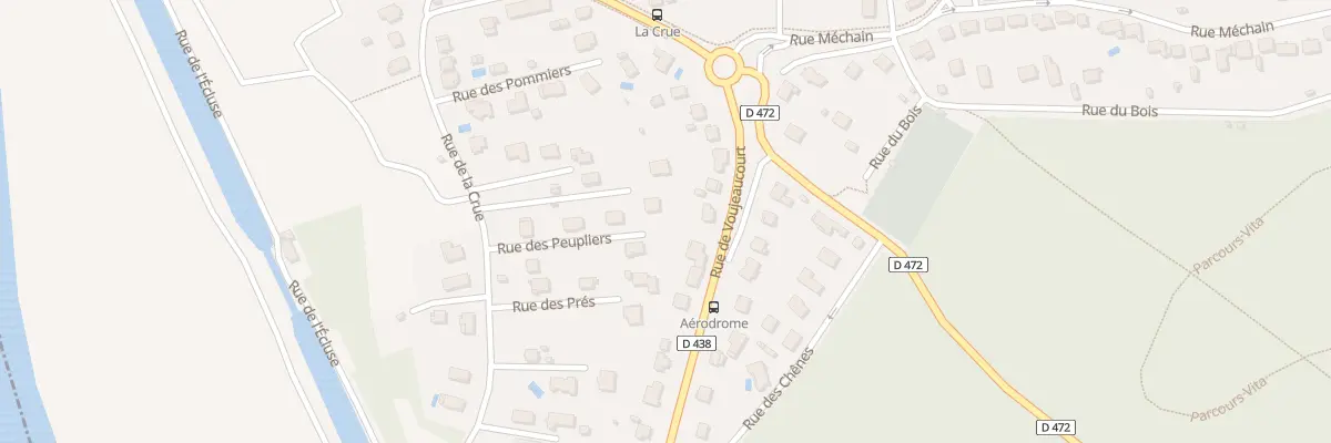 Plan du 7 Rue des Peupliers à Courcelles-lès-Montbéliard