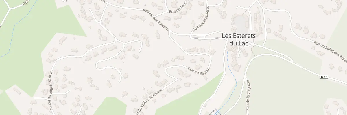 Plan du 12 Rue du Reyran à Montauroux