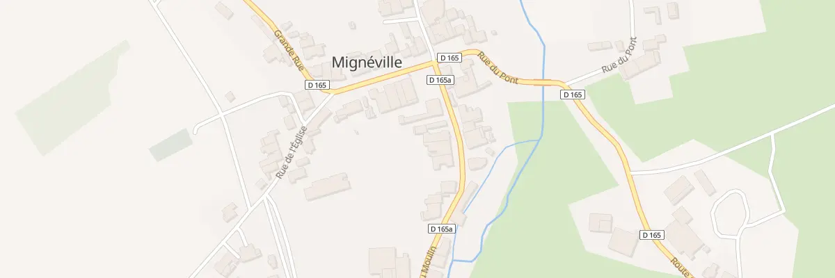 Plan du 8 Rue du Moulin à Mignéville