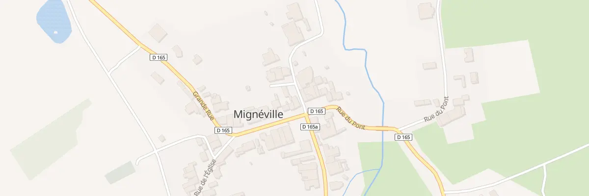 Plan du 2 Grande Rue à Mignéville