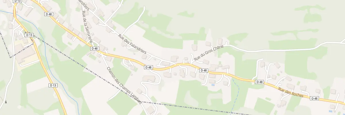 Plan du 24 Rue des Roches à Auxelles-Haut
