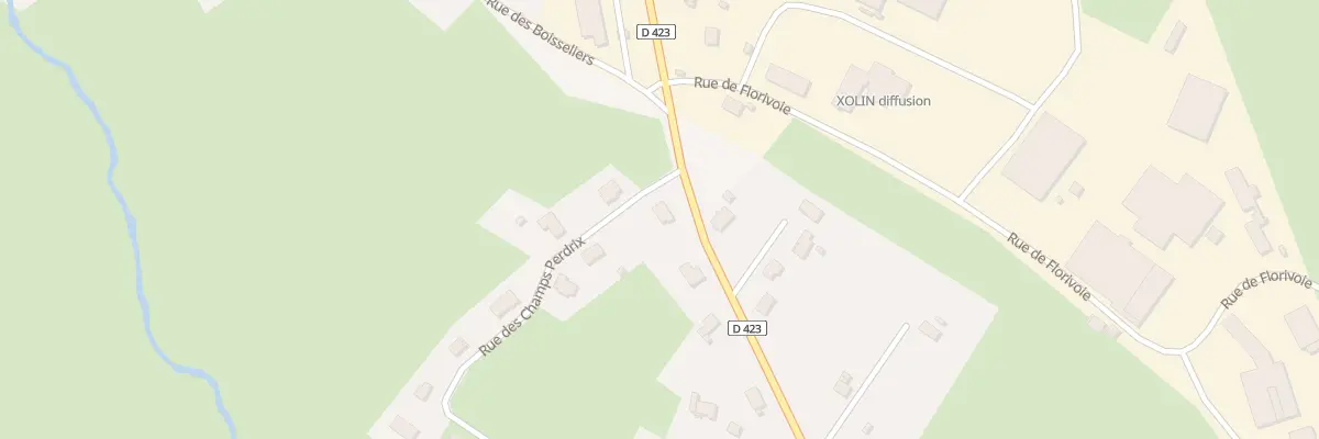 Plan du 21 Rte de Bruyeres Granges à Granges-Aumontzey