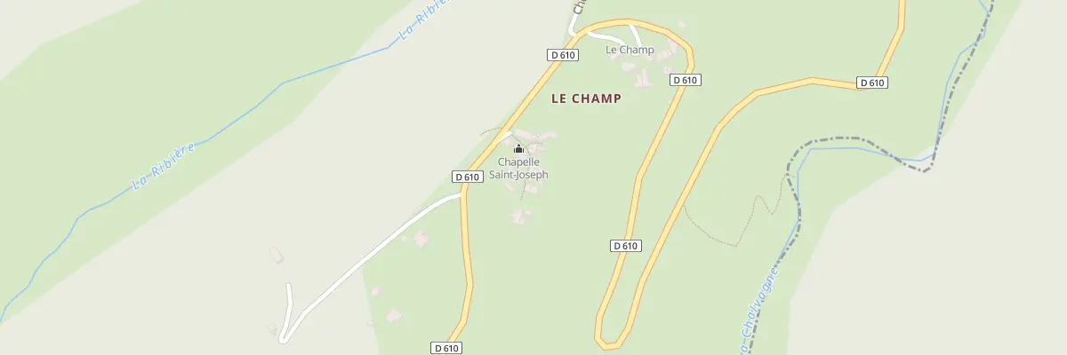 Plan du 7011B Le Hameau à Val-de-Chalvagne