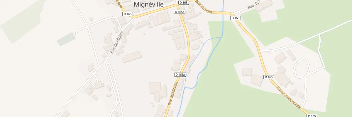 Plan du 14 Rue du Moulin à Mignéville