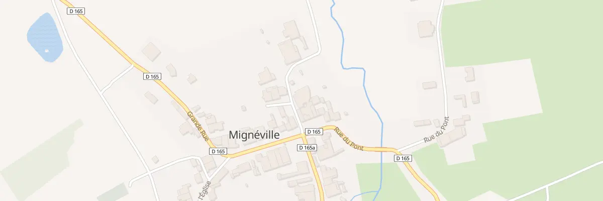 Plan du 4 Rue de la Piscine à Mignéville