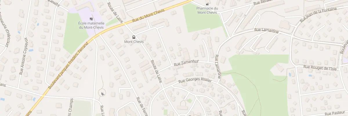 Plan du 12 Rue Zamenhoff à Montbéliard