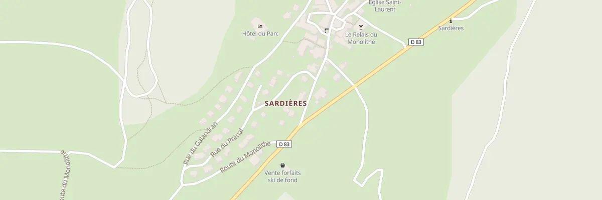 Plan du 43 Rue du Four à Val-Cenis