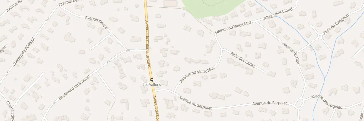 Plan du 45 Av du Vieux Mas à Saint-Raphaël