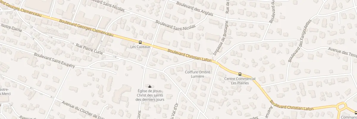 Plan du 60 Bd Christian Lafon à Saint-Raphaël