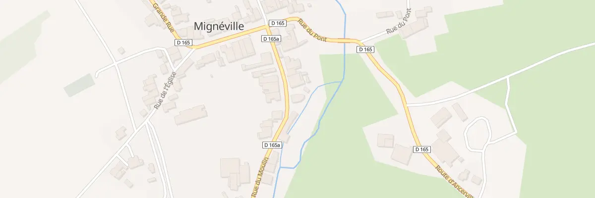 Plan du 7 Rue du Moulin à Mignéville