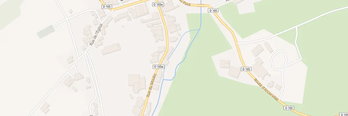 Plan du 9 Rue du Moulin à Mignéville