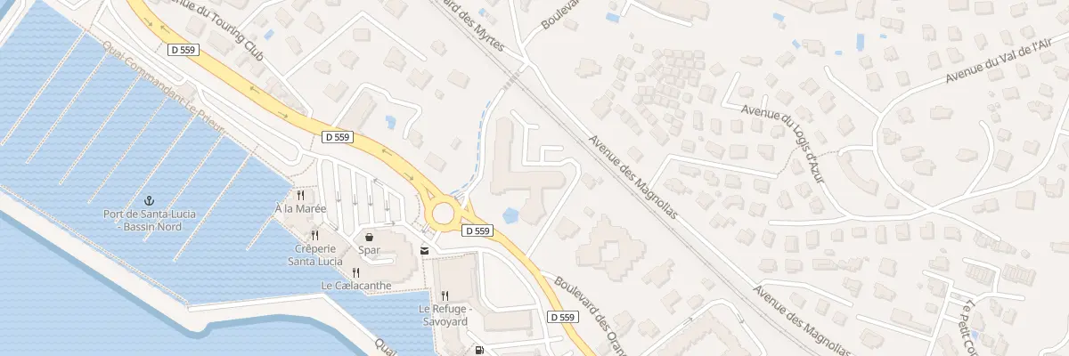 Plan du 465 Bd Raymond PoinCaré à Saint-Raphaël