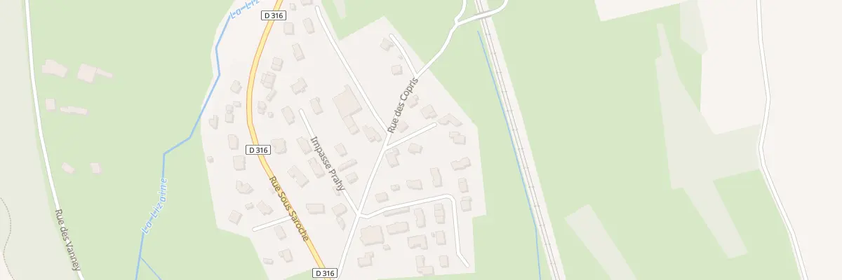Plan du 10B Rue des Copris à Héricourt