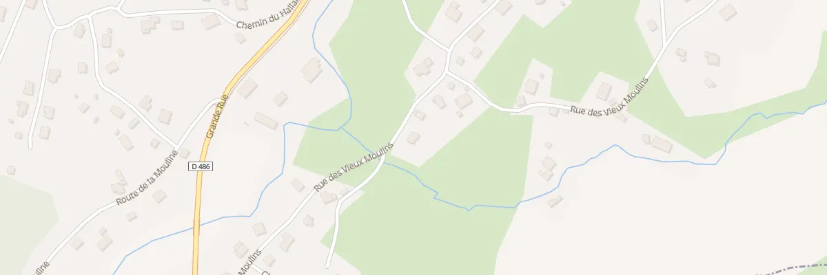Plan du 20 Rue des Vieux Moulins au Ménil