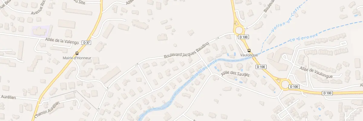 Plan du 307 Av des Clairettes à Saint-Raphaël