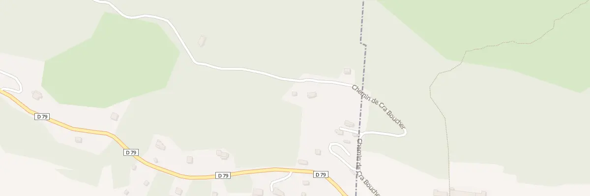 Plan du 467 Che de Cra Boucher à Caille