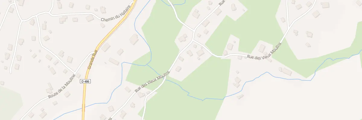 Plan du 22B Rue des Vieux Moulins au Ménil