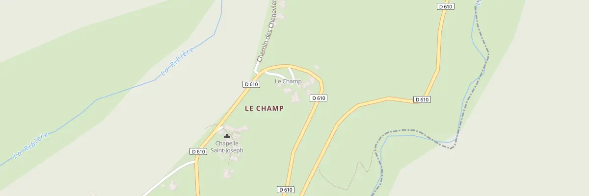 Plan du 2 Le Hameau à Val-de-Chalvagne