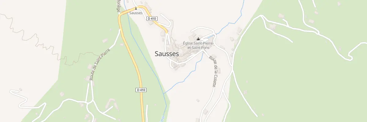 Plan du 5029 Le Village à Sausses