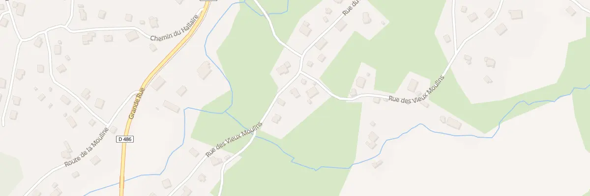 Plan du 22 Rue des Vieux Moulins au Ménil