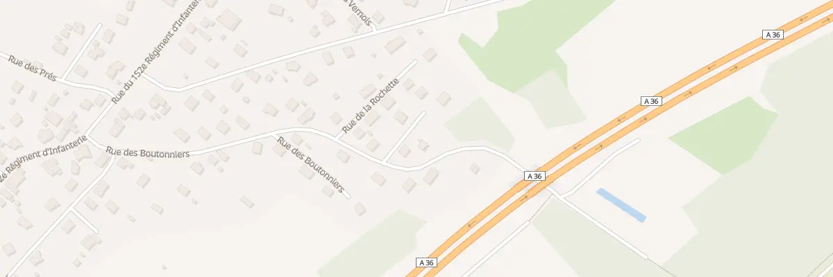 Plan du 18 Rue des Boutonniers à Voujeaucourt