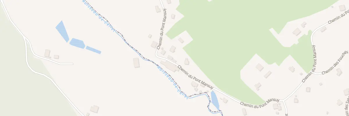 Plan du 80 Che du Pont Mansuy à Gérardmer
