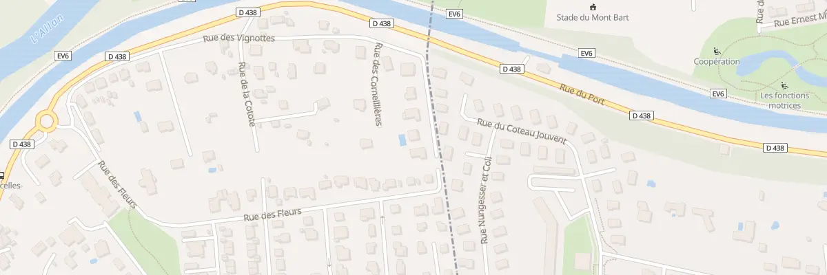 Plan du 32 Rue des Vignottes à Courcelles-lès-Montbéliard