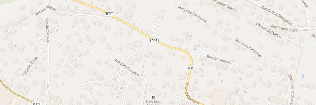 Plan du 32B Rue Jules Grosjean à Montbéliard