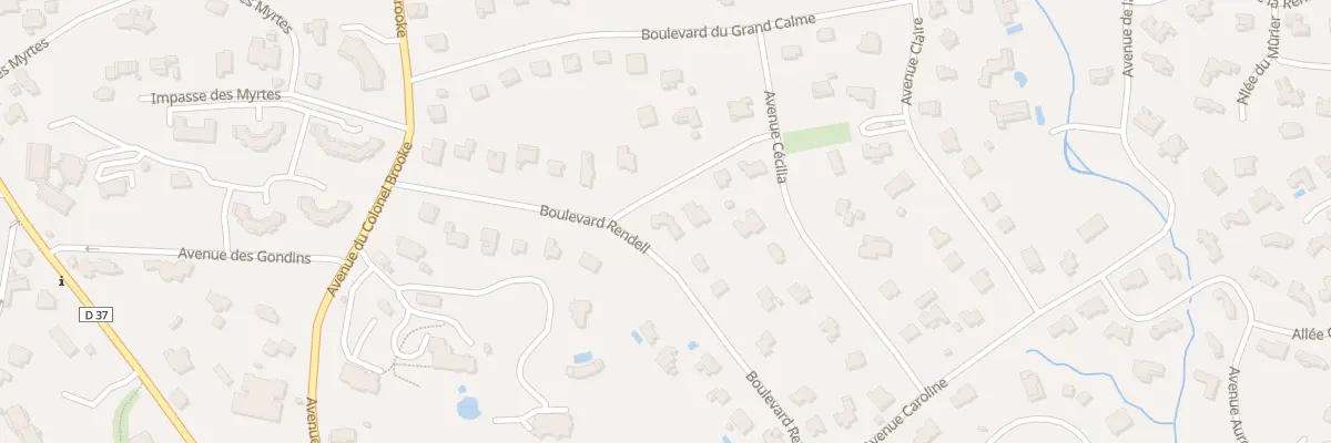 Plan du 26 Av Goodhart à Saint-Raphaël