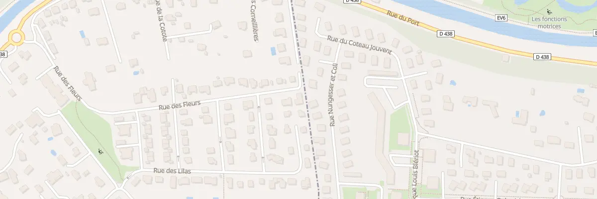 Plan du 8 Rue des Fleurs à Courcelles-lès-Montbéliard