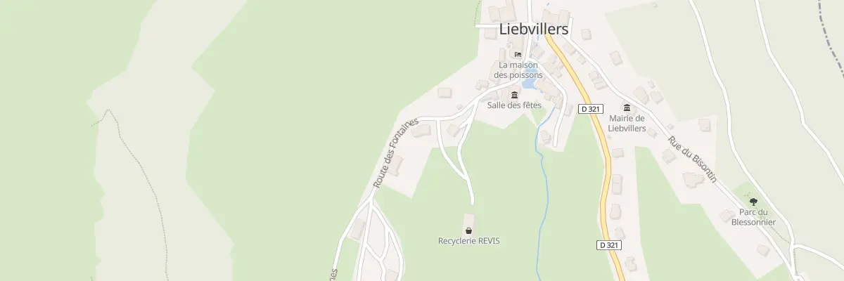 Plan du 11 Rte des Fontaines à Liebvillers